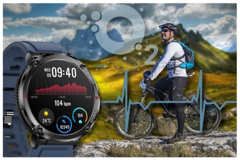 Gravity SMARTWATCH MĘSKI GRAVITY GT21-5 - BLUETOOTH CALL, DODATKOWY PASEK (sg025e)