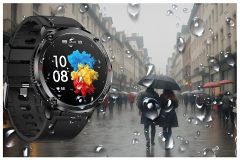 Gravity SMARTWATCH MĘSKI GRAVITY GT21-7 - BLUETOOTH CALL, DODATKOWY PASEK (sg025g)