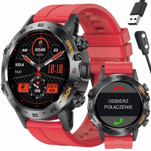 Gravity SMARTWATCH MĘSKI GRAVITY GT9-11 - WYKONYWANIE POŁĄCZEŃ, CIŚNIENIOMIERZ (sg021k)