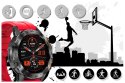 Gravity SMARTWATCH MĘSKI GRAVITY GT9-11 - WYKONYWANIE POŁĄCZEŃ, CIŚNIENIOMIERZ (sg021k)