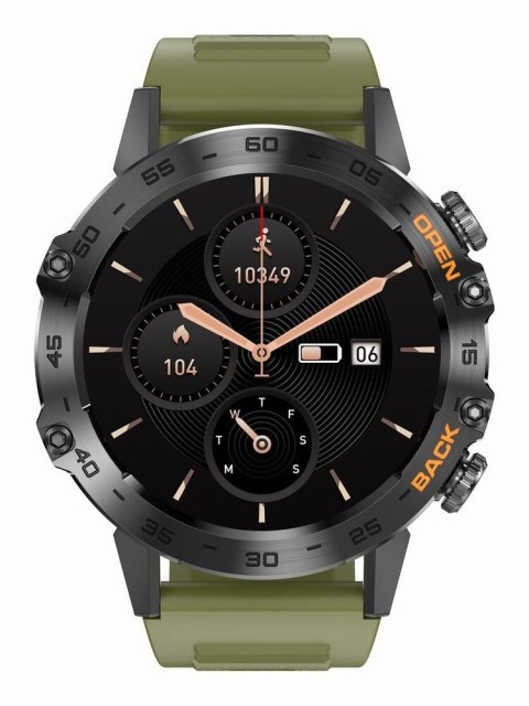 Gravity SMARTWATCH MĘSKI GRAVITY GT9-12 - WYKONYWANIE POŁĄCZEŃ, CIŚNIENIOMIERZ (sg021l)