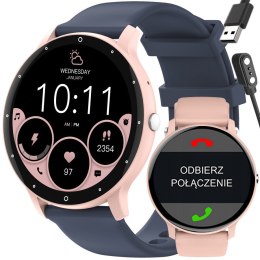 Gravity SMARTWATCH UNISEX GRAVITY GT1-7 PRO - ROZMOWY BLUETOOTH, DODATKOWY PASEK (sg027g)