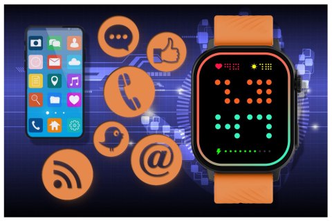 Gravity SMARTWATCH UNISEX GRAVITY GT15-2 - ROZMOWY BLUETOOTH, DODATKOWY PASEK (sg029b)