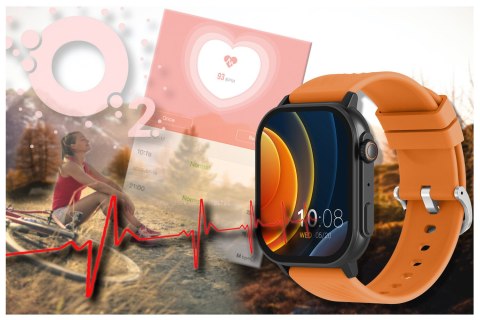 Gravity SMARTWATCH UNISEX GRAVITY GT15-2 - ROZMOWY BLUETOOTH, DODATKOWY PASEK (sg029b)