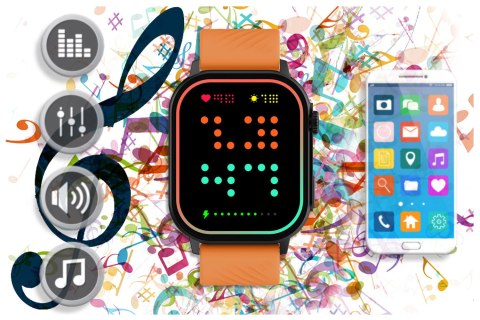 Gravity SMARTWATCH UNISEX GRAVITY GT15-2 - ROZMOWY BLUETOOTH, DODATKOWY PASEK (sg029b)