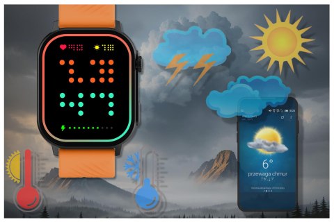 Gravity SMARTWATCH UNISEX GRAVITY GT15-2 - ROZMOWY BLUETOOTH, DODATKOWY PASEK (sg029b)