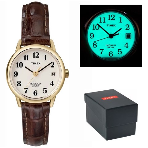 Timex ZEGAREK DAMSKI TIMEX Easy Reader T20071 INDIGLO + BOX