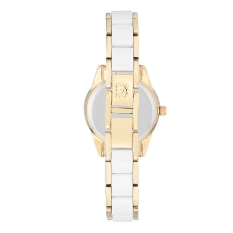 Anne Klein ZEGAREK DAMSKI Anne Klein Gold-Tone AK-3212WTGB + BOX