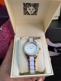 Anne Klein ZEGAREK DAMSKI Anne Klein Gold-Tone AK-3212WTGB + BOX