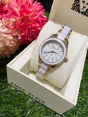 Anne Klein ZEGAREK DAMSKI Anne Klein Gold-Tone AK-3212WTGB + BOX