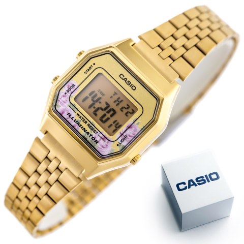 Casio ZEGAREK DAMSKI CASIO LA680WGA-4C (zd631d) + BOX