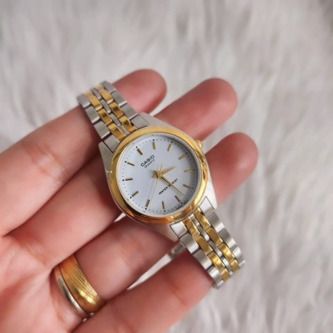 Casio ZEGAREK DAMSKI CASIO LTP-1129G-7A (zd602c) + BOX