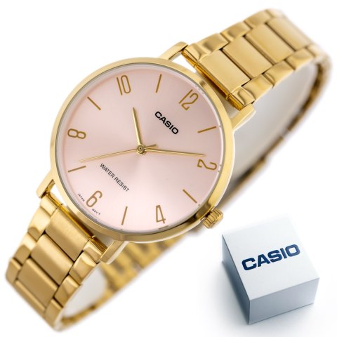 Casio ZEGAREK DAMSKI CASIO LTP-VT01G-4B + BOX (zd613k)