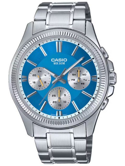 Casio ZEGAREK MĘSKI CASIO MTP-1375D-2A2 (zd112d) + BOX