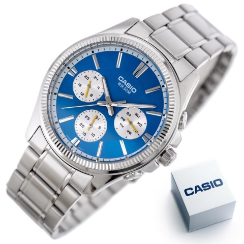 Casio ZEGAREK MĘSKI CASIO MTP-1375D-2A2 (zd112d) + BOX