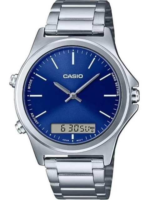 Casio ZEGAREK MĘSKI CASIO MTP-VC01D-2E + BOX (zd239a)