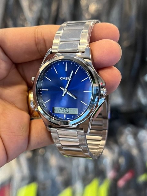 Casio ZEGAREK MĘSKI CASIO MTP-VC01D-2E + BOX (zd239a)