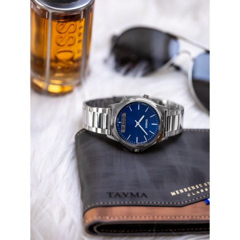 Casio ZEGAREK MĘSKI CASIO MTP-VC01D-2E + BOX (zd239a)