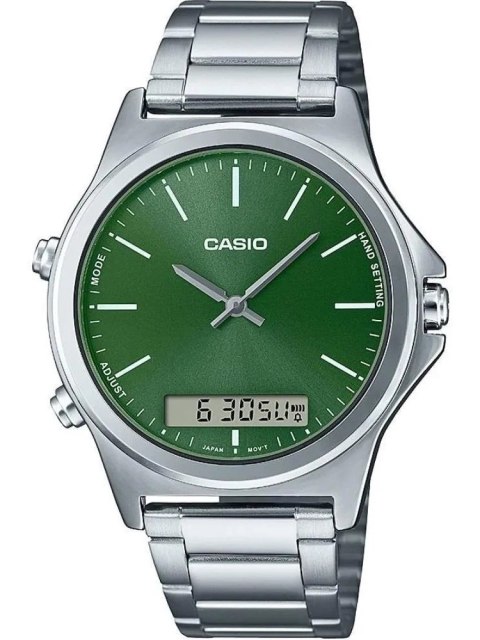 Casio ZEGAREK MĘSKI CASIO MTP-VC01D-3E+ BOX (zd239b)