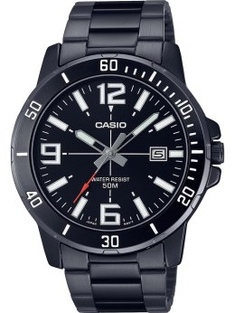 Casio ZEGAREK MĘSKI CASIO MTP-VD01B-1B (zd169e) + BOX