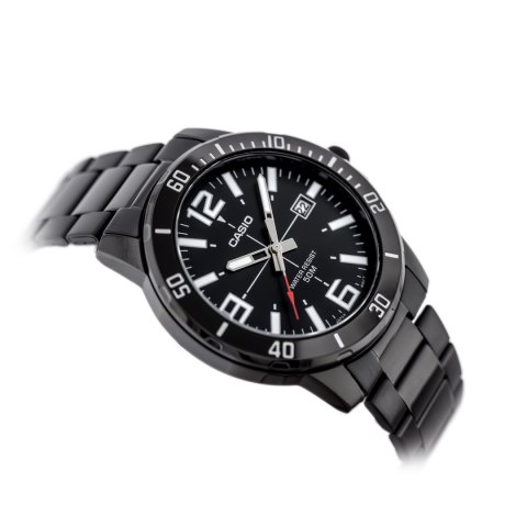 Casio ZEGAREK MĘSKI CASIO MTP-VD01B-1B (zd169e) + BOX