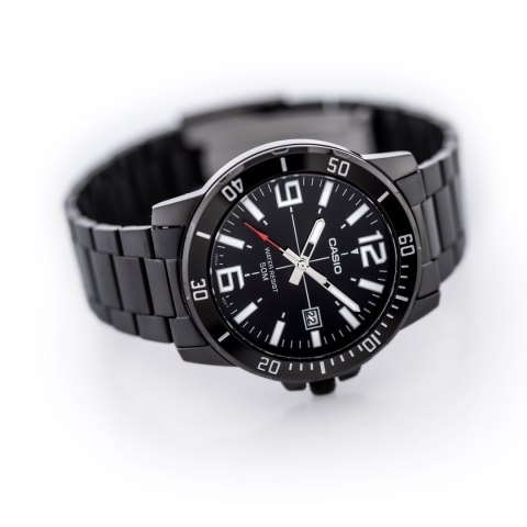 Casio ZEGAREK MĘSKI CASIO MTP-VD01B-1B (zd169e) + BOX