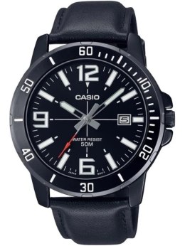 Casio ZEGAREK MĘSKI CASIO MTP-VD01BL-1B (zd169d) + BOX