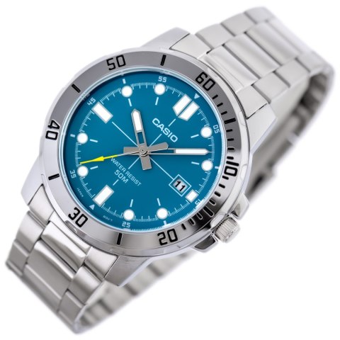 Casio ZEGAREK MĘSKI CASIO MTP-VD01D-3E2 (zd185h) + BOX