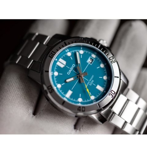 Casio ZEGAREK MĘSKI CASIO MTP-VD01D-3E2 (zd185h) + BOX