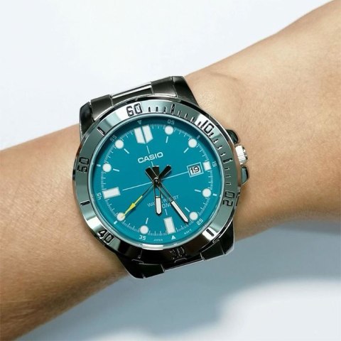 Casio ZEGAREK MĘSKI CASIO MTP-VD01D-3E2 (zd185h) + BOX