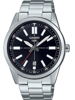 Casio ZEGAREK MĘSKI CASIO MTP-VD02D-1E (zd217b) + BOX
