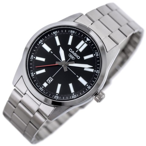 Casio ZEGAREK MĘSKI CASIO MTP-VD02D-1E (zd217b) + BOX