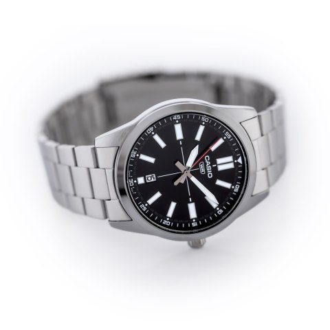 Casio ZEGAREK MĘSKI CASIO MTP-VD02D-1E (zd217b) + BOX