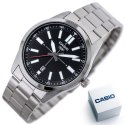 Casio ZEGAREK MĘSKI CASIO MTP-VD02D-1E (zd217b) + BOX