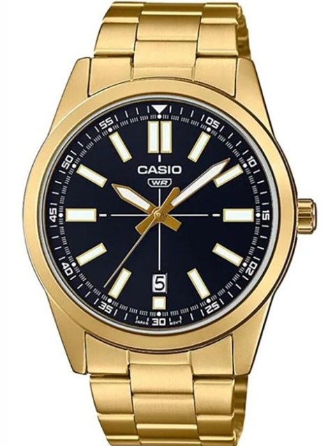 Casio ZEGAREK MĘSKI CASIO MTP-VD02G-1E (zd217c) + BOX