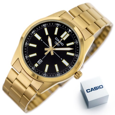 Casio ZEGAREK MĘSKI CASIO MTP-VD02G-1E (zd217c) + BOX