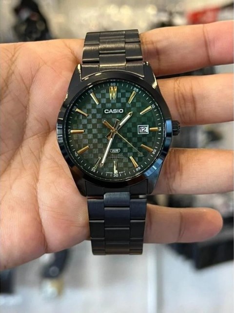 Casio ZEGAREK MĘSKI CASIO MTP-VD03B-3A + BOX