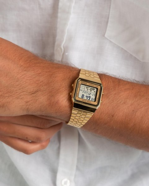 Casio ZEGAREK MĘSKI CASIO VINTAGE A500WGA-9DF (zd158d) + BOX