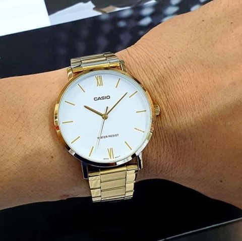 Casio Zegarek Męski Casio MTP-VT01G-7B + BOX