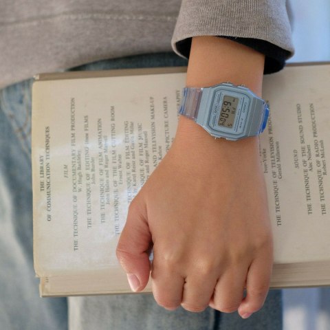 Casio Zegarek Unisex Casio Retro Vintage F-91WS-2 (zd648b) + BOX