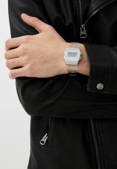 Casio Zegarek Unisex Casio Retro Vintage F-91WS-7 (zd648c) + BOX