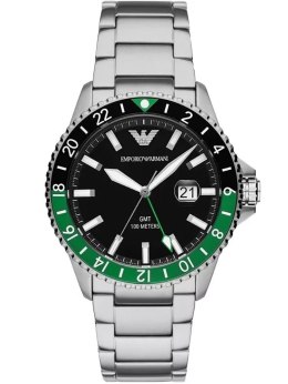 Emporio Armani ZEGAREK MĘSKI EMPORIO ARMANI AR11589 - Diver GMT (zi112a)