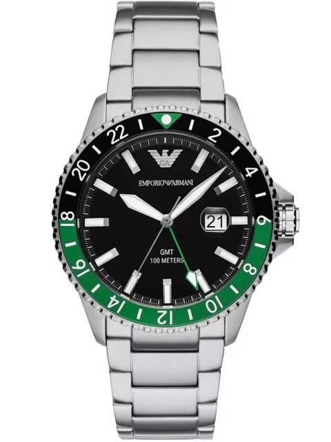 Emporio Armani ZEGAREK MĘSKI EMPORIO ARMANI AR11589 - Diver GMT (zi112a)