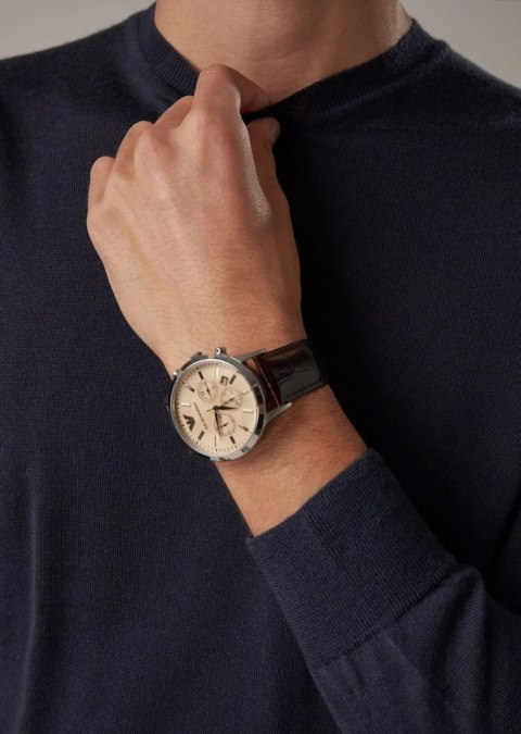 Emporio Armani ZEGAREK MĘSKI EMPORIO ARMANI AR2433 + BOX