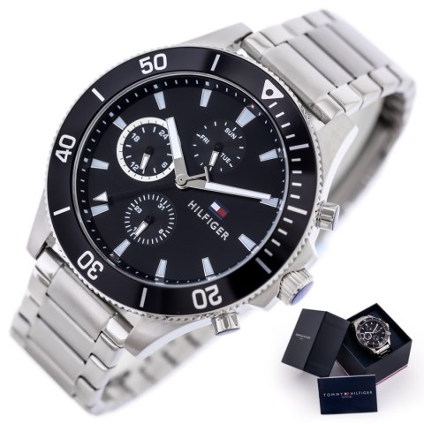 Tommy Hilfiger ZEGAREK MĘSKI TOMMY HILFIGER LARSON 1791916 (zf088e)