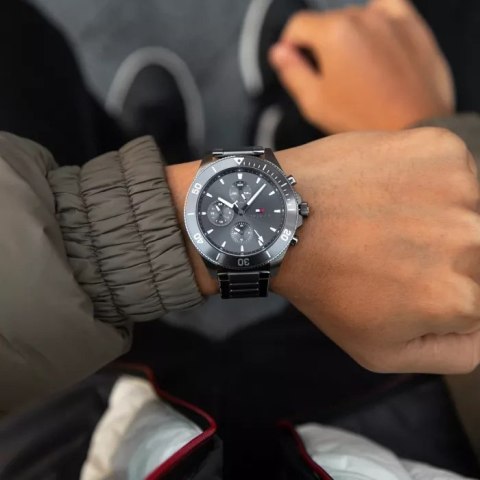 Tommy Hilfiger ZEGAREK MĘSKI TOMMY HILFIGER LARSON 1791918 (zf088c)