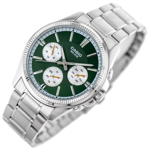 Casio ZEGAREK MĘSKI CASIO MTP-1375D-3AVDF (zd112f) + BOX