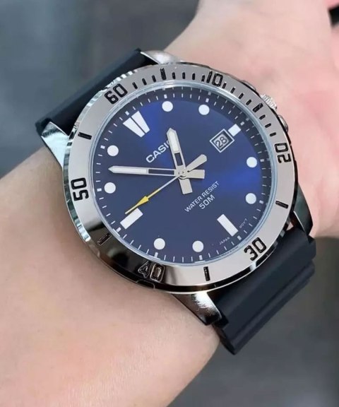 Casio ZEGAREK MĘSKI CASIO MTP-VD01-2EVUDF (zd169h) + BOX