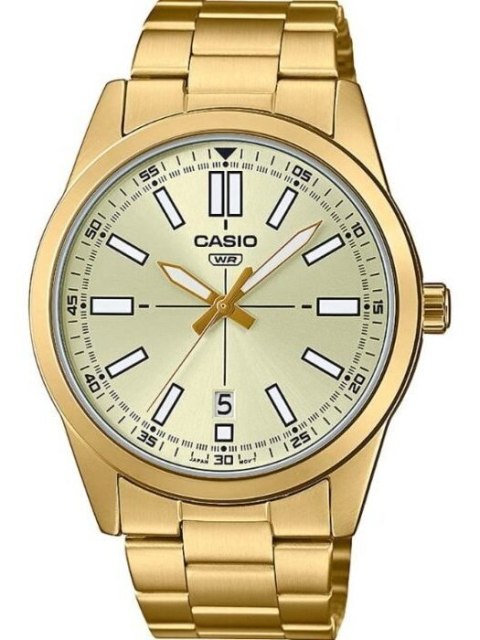 Casio ZEGAREK MĘSKI CASIO MTP-VD02G-9EUDF (zd217d) + BOX