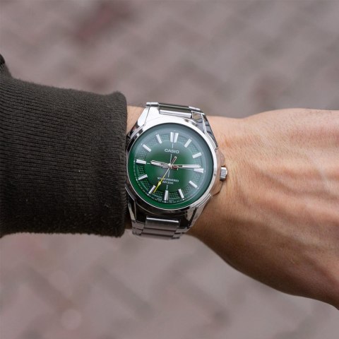 Casio Zegarek Męski Casio MTP-RS100D-3A + BOX